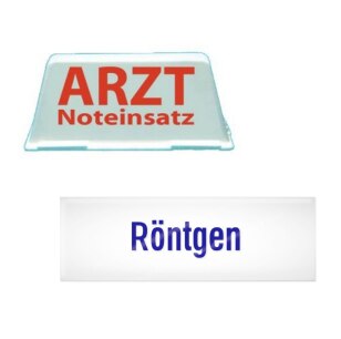 Hinweisschilder