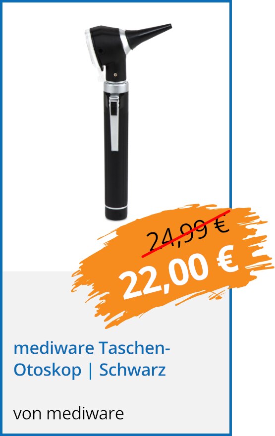 mediware-taschen-otoskop-schwarz für 22,00€ statt 24,99 €