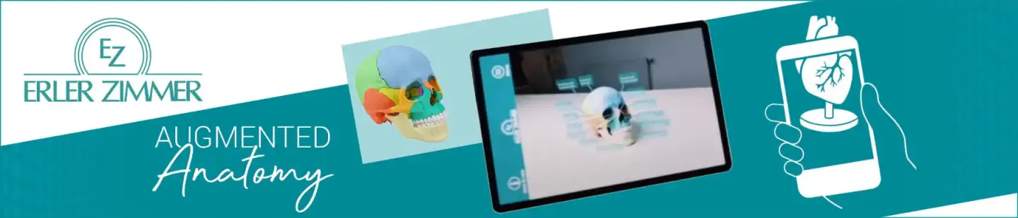 Die Augmented-Anatomy-App von Erler-Zimmer