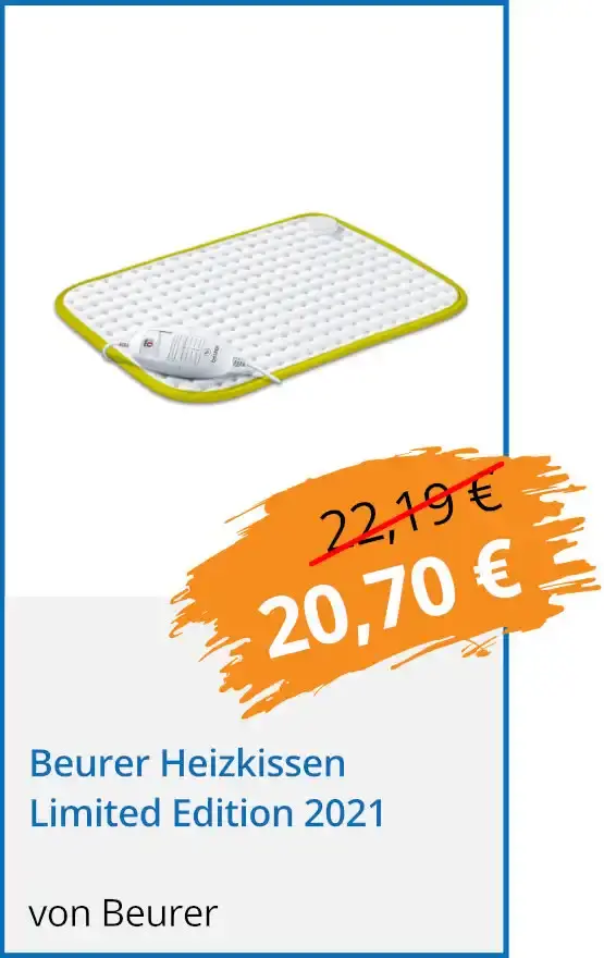 Beurer Heizkissen Limited Edition 2021