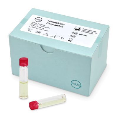 Diaglobal HB 142 HiCN Testküvetten Hämoglobin, 40 Stück