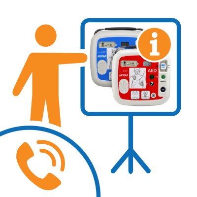 Telefonische Einweisung für Medical Econet AEDs