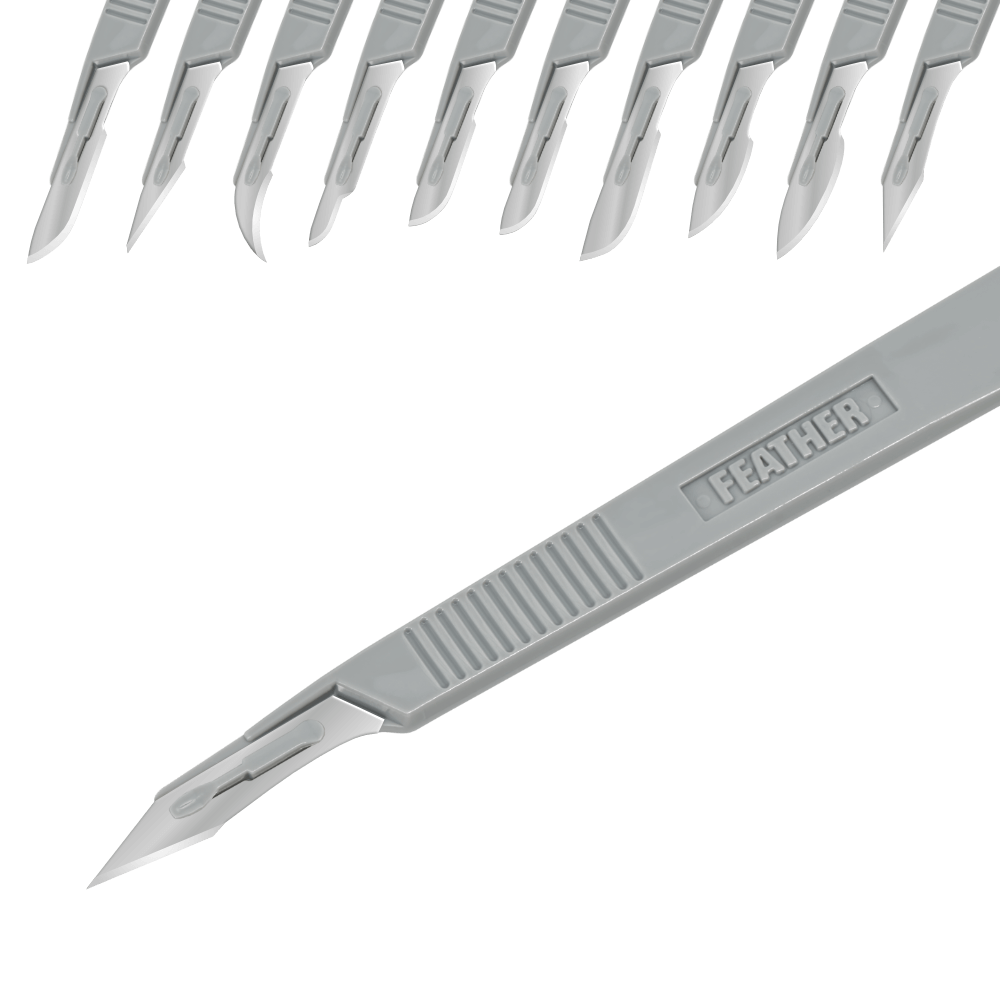 Einmalskalpell Feather, 20 St&uuml;ck