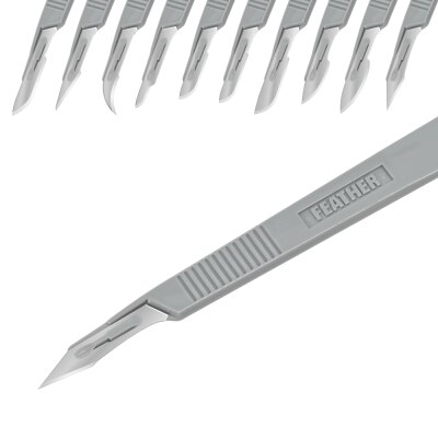 Einmalskalpell Feather 20 Stück Skalpelle