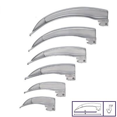 Laryngoskopspatel ri-integral nach Macintosh Riester