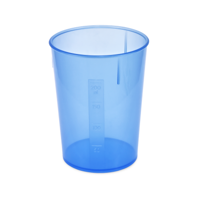 Schnabelbecher Unterteil, 250 ml, 10 Stück | blau