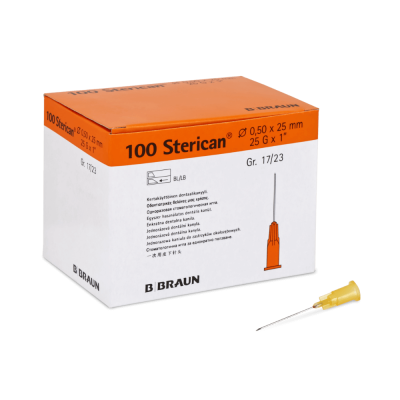 Sterican Dentalkanülen, 100 Stück | 0,50 x 25 mm