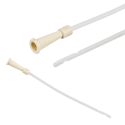 Frauenkatheter, 18 cm, 2 seitliche Augen, steril, 100 Stück | CH 12