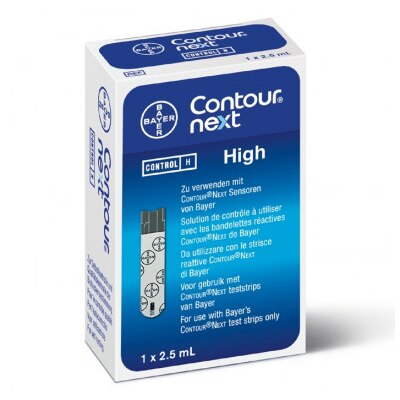 Contour next Kontrolllösung | hoch | 2,5 ml