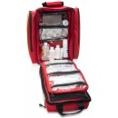 ELITE-BAGS Supporter Notfallrucksack mit AED Fach | rot