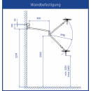 Dr. Mach LED 130 Plus Untersuchungsleuchte | Wand