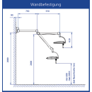 Dr. Mach LED 150 Operationsleuchte | Wand | Fixfokus