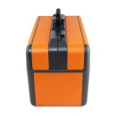Arztkoffer Ideal | Großformat | Kunstleder | orange