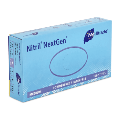 Meditrade Nitril NextGen Untersuchungshandschuhe | M | 100 Stück