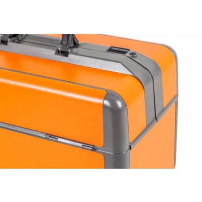 Arztkoffer Ideal | Kleinformat | Kunstleder | orange