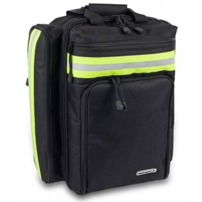 ELITE-BAGS Supporter Notfallrucksack mit AED Fach | schwarz