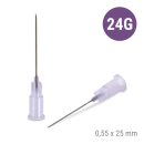 Sterican Kanülen, Luer-Lock, 24 G, lila | 0,55 x 25 mm | 100 Stück