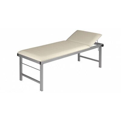AGA Adipositas Untersuchungsliege, bis 300 kg belastbar | grau | weiß