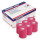 Gazofix Color 8 cm x 20 m, pink kohäsive Fixierbinde | 6 Stück