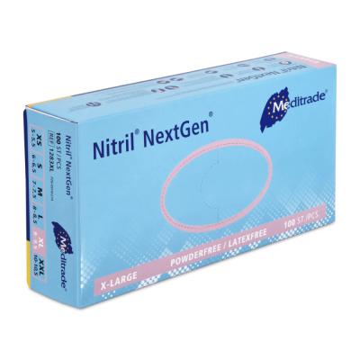 Meditrade Nitril NextGen Untersuchungshandschuhe | XL | 100 Stück