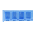 Medikamentendispenser f&uuml;r Tagesmedikation | blau