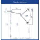 Dr. Mach LED 120 Untersuchungsleuchte | Wand | Fixfokus