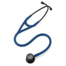Littmann Cardiology IV Stethoskop | Black-Edition | marineblau