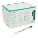 Omnifix F Feindosierspritze, 1 ml, 100 Stück