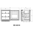 Dometic miniCool Medikamentenkühlschrank | 52 Liter (DS 601 H)