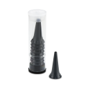 HEINE mini 3000 LED F.O. Otoskop | schwarz, Batteriegriff