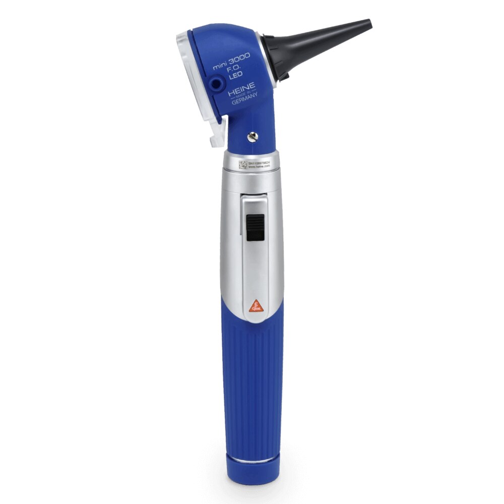 Heine mini 3000 LED F.O. Otoskop inkl. Einwegtips medplus