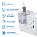 Servoprax Ultraschall Inhalator Pferd inkl. 1 L DeadSea Liquid 2,5%