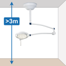 Aufpreis für Dr. Mach LED 120 / LED 130, ab 3m bis 3.5m