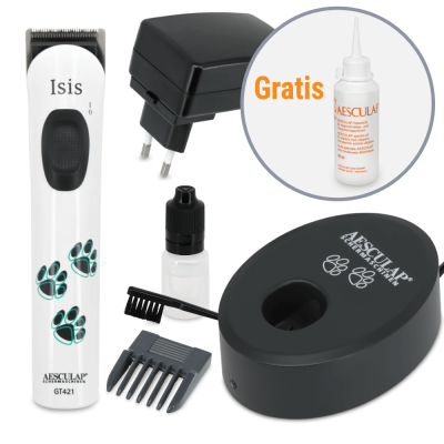 Aesculap Isis GT421 Akkuschermaschine inkl. Schermaschinenöl