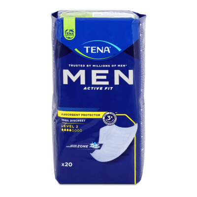 TENA Men Active Fit Level 2 Medium Einlagen | 20 Stück