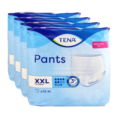 TENA Pants Bariatric Plus Inkontinenzhose | 4 x 12 Stück