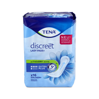 TENA Lady Discreet Extra Plus Einlagen | 16 Stück