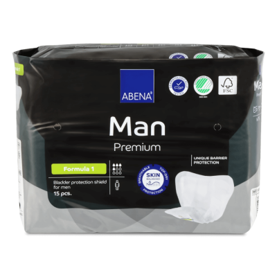 Abena Man Premium Formula 1 Einlagen | 15 Stück