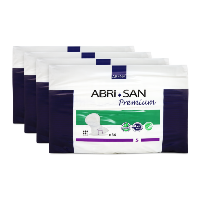 Abena Abri-San Premium 5 Inkontinenzeinlagen | 4 x 36 Stück