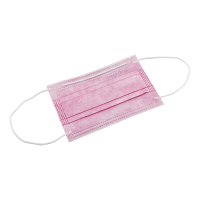 Unigloves Kinder Mundschutz Typ IIR | Pink | 50 Stück