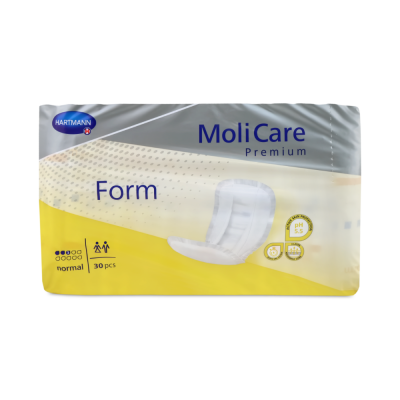 MoliCare Premium Form normal 3 Tropfen Inkontinenzeinlagen, 32 Stück