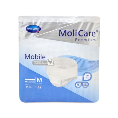 MoliCare Premium Mobile 6 Tropfen Inkontinenzpants, 14 Stück | M