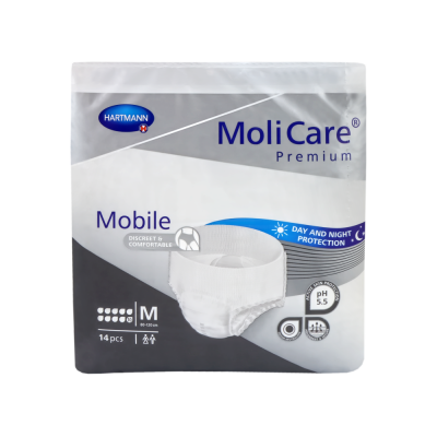 MoliCare Premium Mobile 10 Tropfen Inkontinenzpants, 14 Stück | M