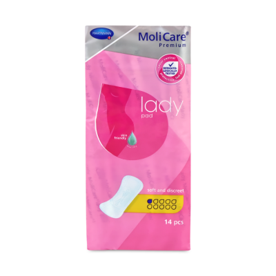 MoliCare Premium lady pad Inkontinenzeinlagen 1 Tropfen, 14 Stück