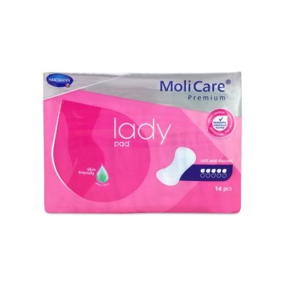MoliCare Premium lady pad Inkontinenzeinlagen 5 Tropfen, 14 Stück