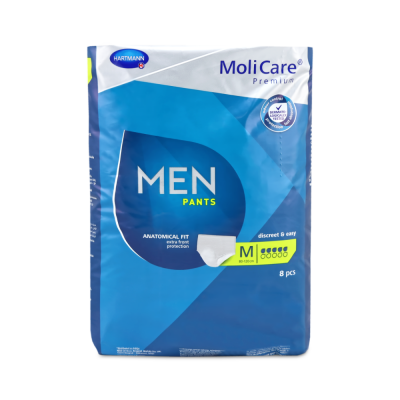 MoliCare Premium MEN PANTS 5 Tropfen, Größe M | 8 Stück