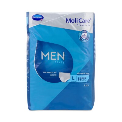 MoliCare Premium MEN PANTS 7 Tropfen, Größe L | 7 Stück