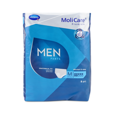 MoliCare Premium MEN PANTS 7 Tropfen, Größe M | 8 Stück