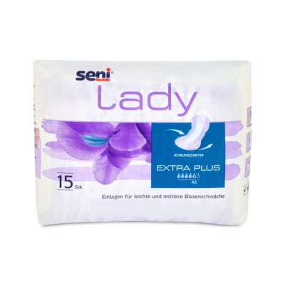 Seni Lady Inkontinenzeinlagen, 15 Stück | Extra Plus