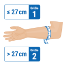 Masalo Manschette MED rechts, Größe 2 (ab 27 cm)